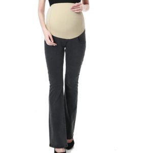 Kimi + Kai Maternity Black Denim Jeans Flared 25